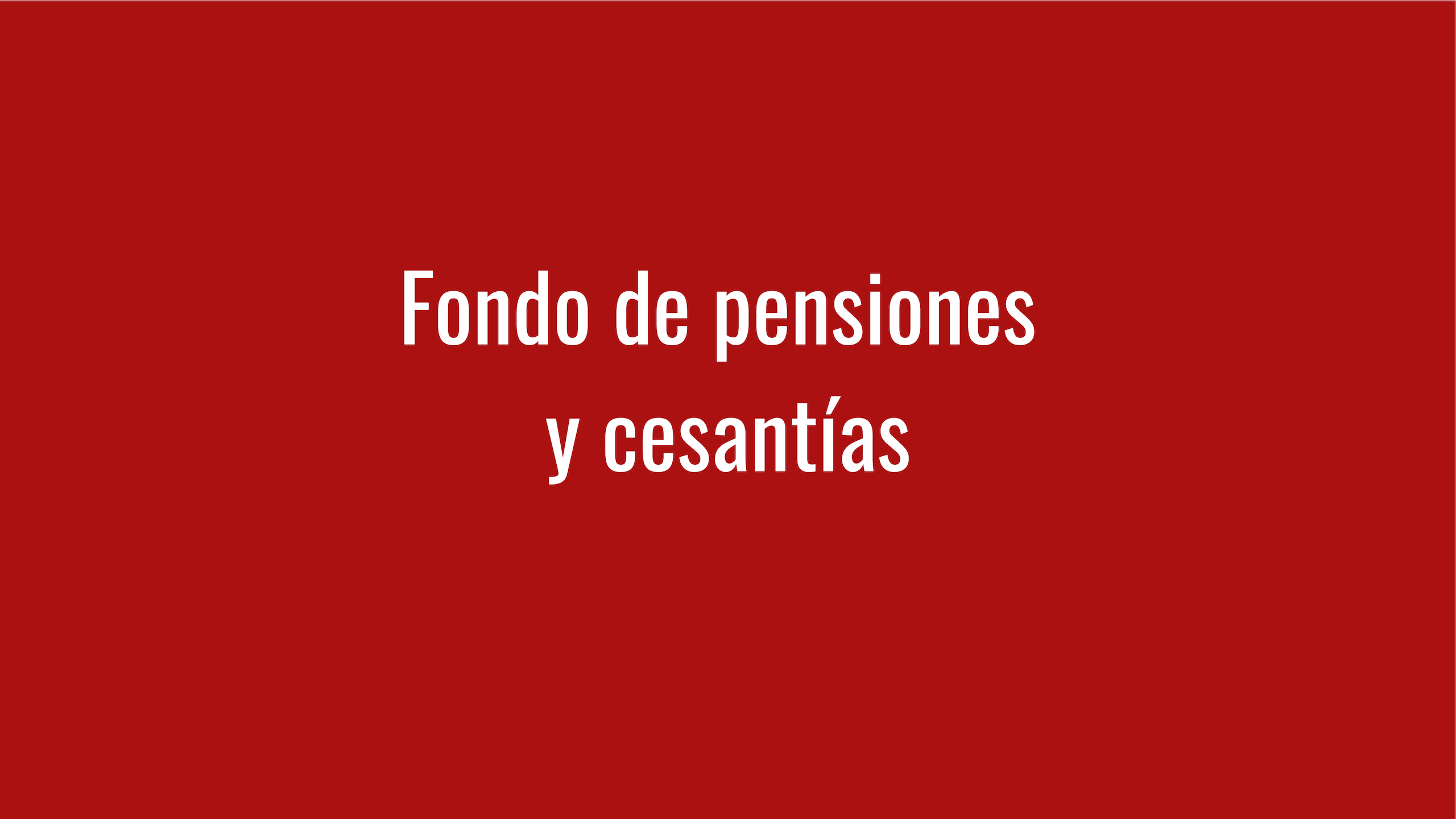 fondo de pensiones